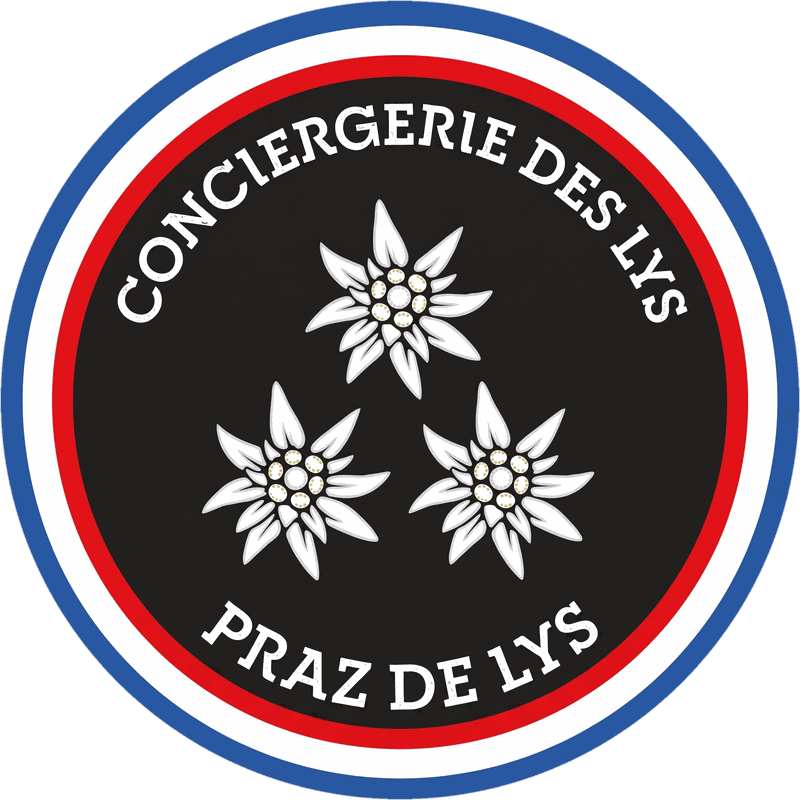 Logo de la Conciergerie des Lys, Praz de Lys